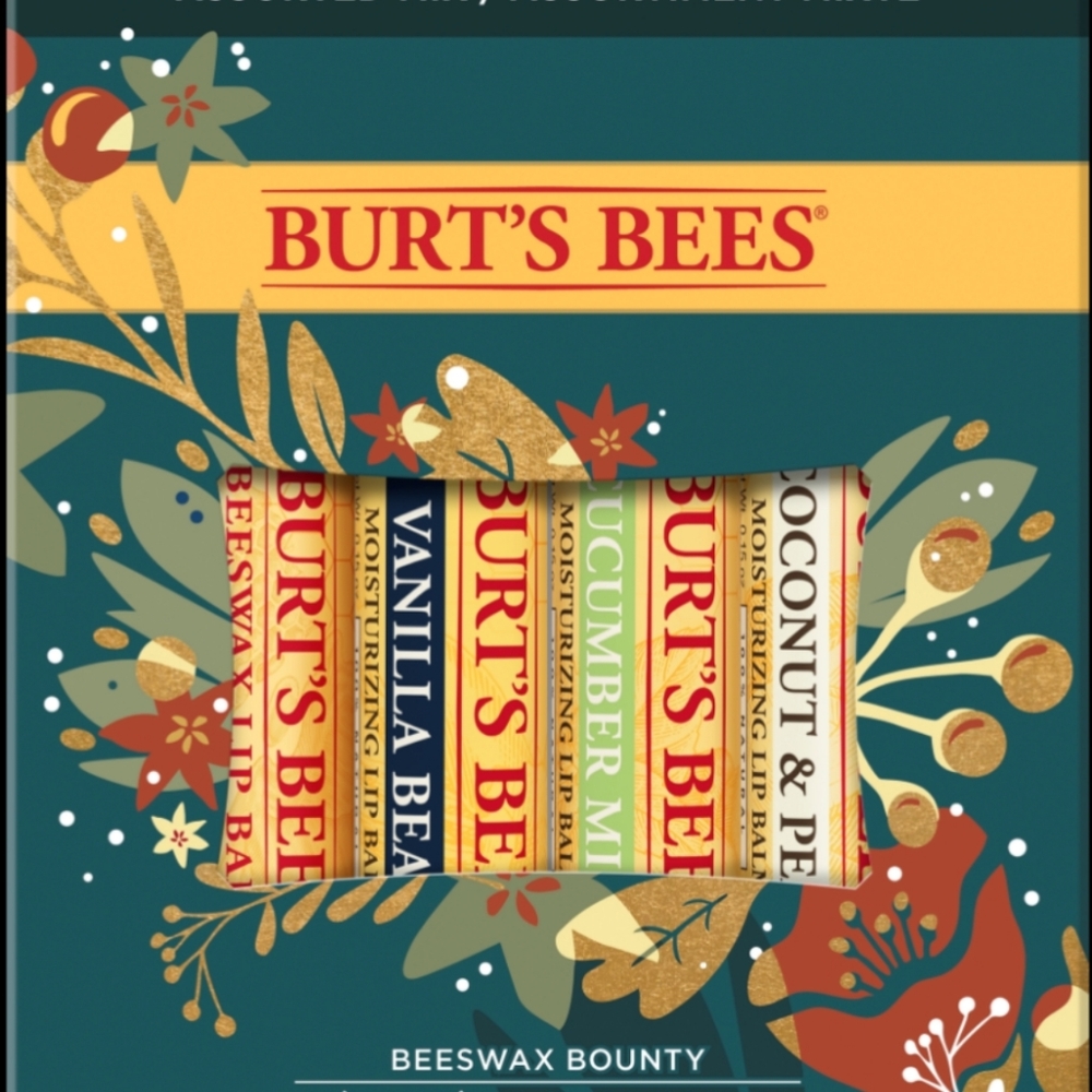 Burt's Bees Beeswax Bounty 4 Assorted Lip Balm - Picture 1 of 4